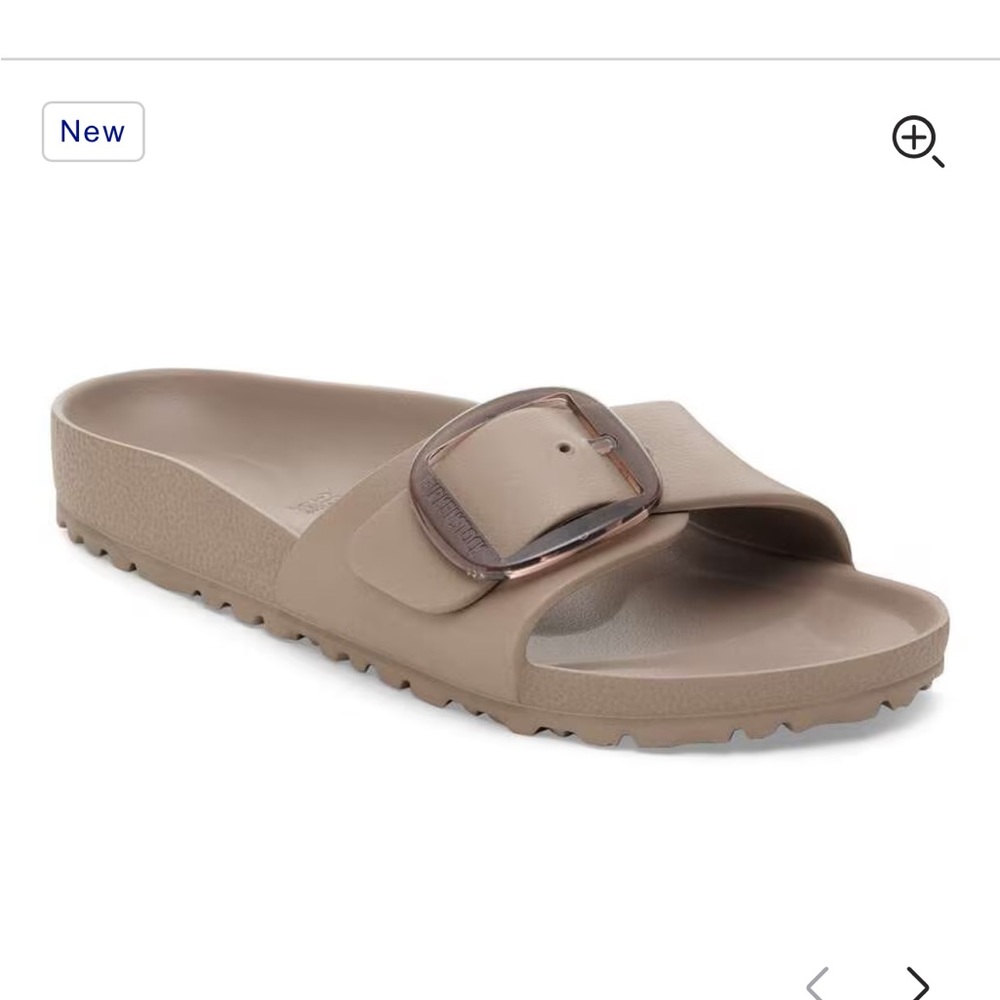Birkenstock Madrid EVA Taupe Slide Sandals